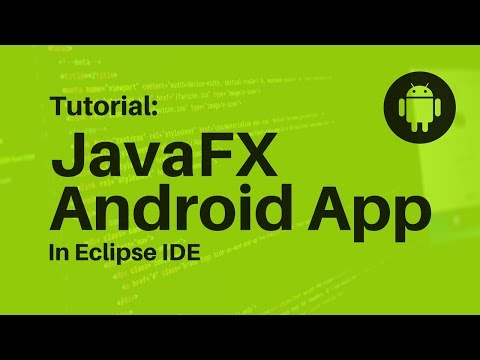 How to make a JavaFX Android App