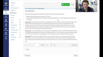 Research Methods Discussion #4 Video Instructions | Psyched with Setmire