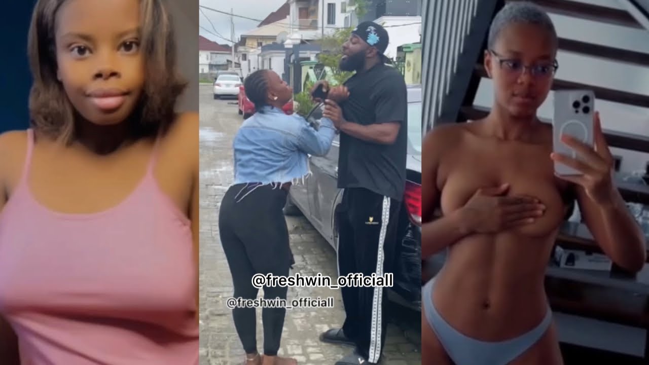 SEE WHAT SHE DID TO HER MAN ON SET 💔#prank #freshwin #viralvideo #fypシ゚viral