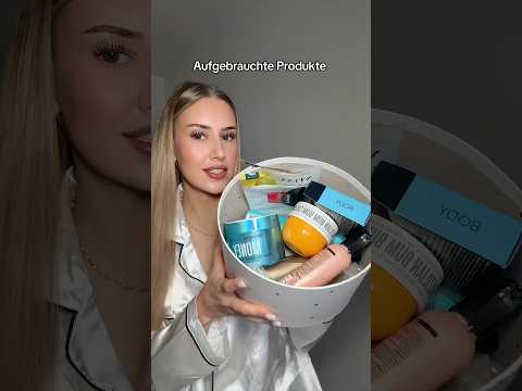 Aufgebrauchte Produkte +