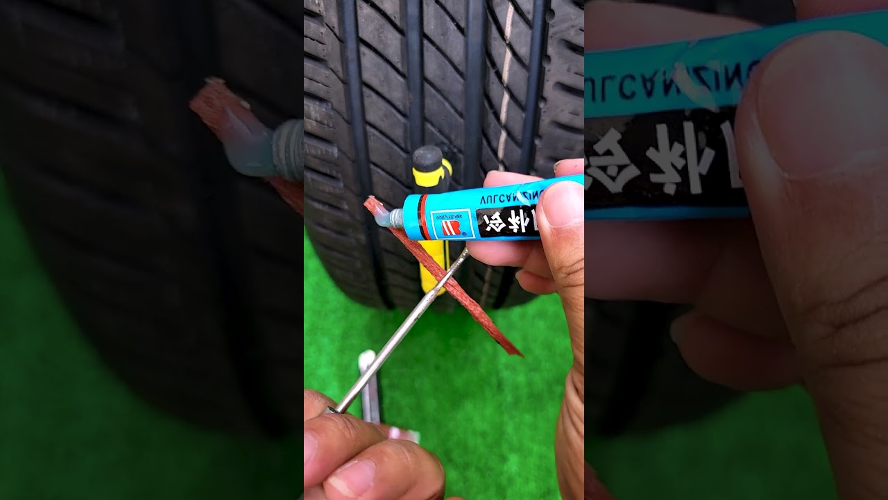 Fast & Easy Tire Fix Outdoors Using D I Y Kits 🛠️