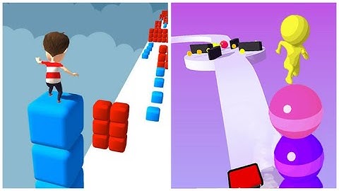 Cube Surfer vs Stack Rider – Which Game Is More Addictive? | Mobile Game Challenge