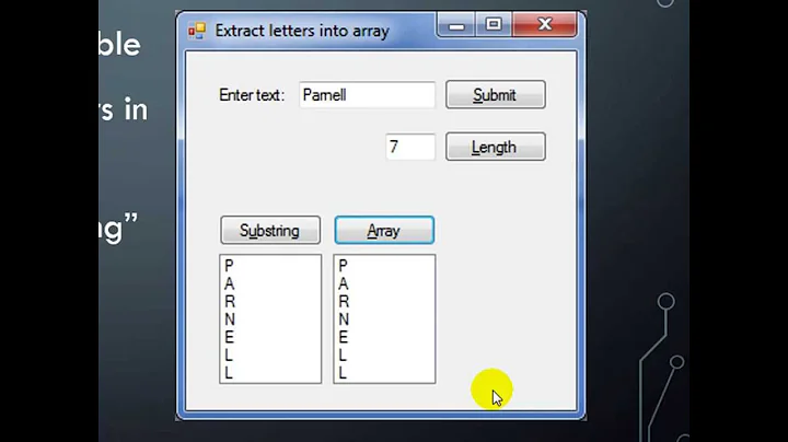 How to use Length and Substring in Visual Basic .NET