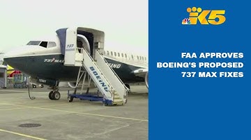 FAA approves Boeing