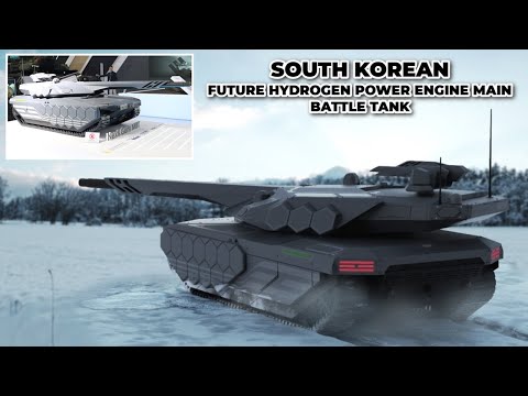 South Korean Released K3 Future Generation Main Battle Tank with Hydrogen Powered Engine