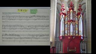 J.S. Bach Herr Jesu Christ, du höchstes Gut  BWV 166  Willem van Twillert Reil-organ KAMPEN Live Rec