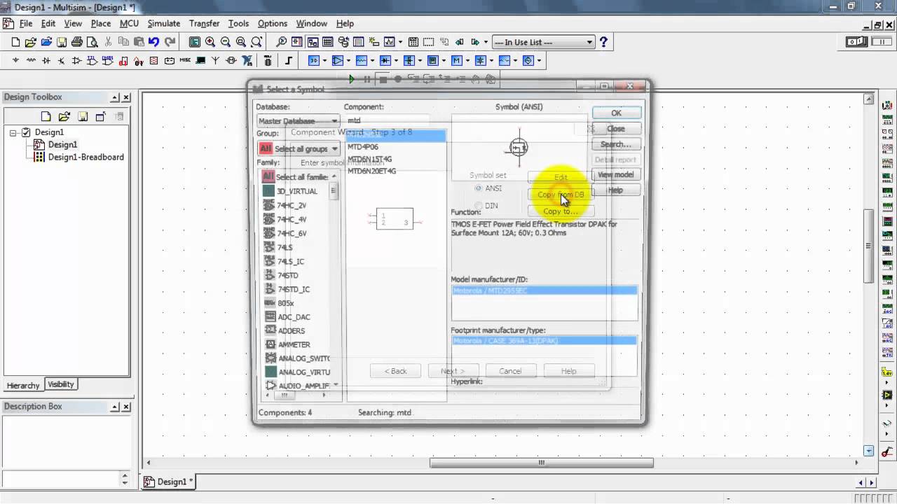 Multisim Component Library Update Multisim Component Library Update