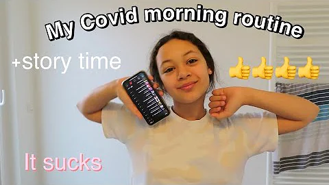 My morning routine having covid-19