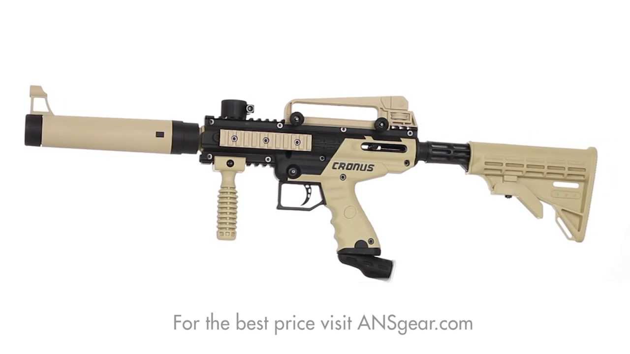 Tippmann Cronus Basic and Tactical Paintball Gun Review YouTube
