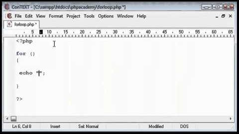 For Loop Tutorial in Computer Programming (example PHP) [English]