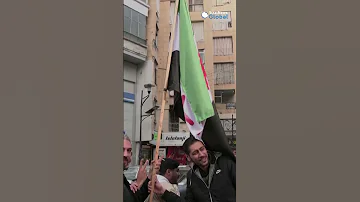 Syrians Celebrate Al Assad S Ouster In Beirut Shorts Syria Damascus Assad Lebanon 
