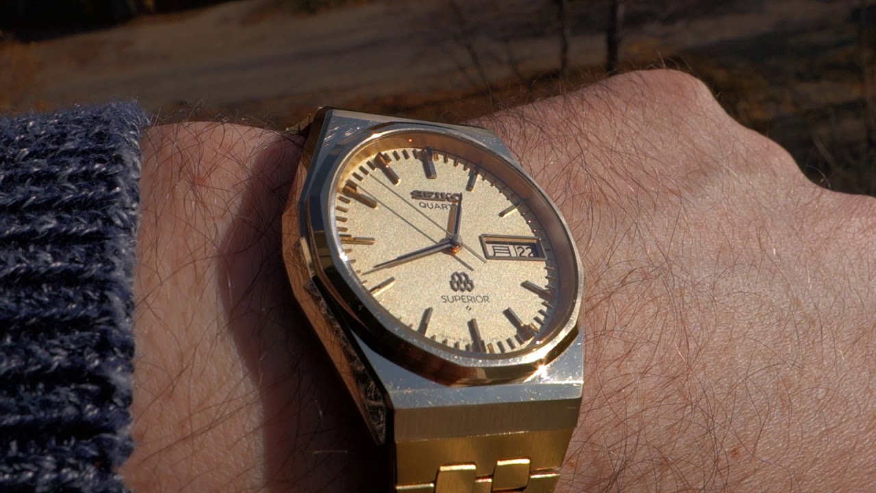 Seiko 9983-7000 HGP Twin Quartz Superior Part 2 - YouTube