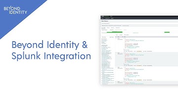 Beyond Identity & Splunk Integration