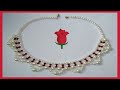 #90 //❤️HOW TO MAKE PEARL BEADED NECKLACE ❤️ //DIY// JEWELRY MAKING