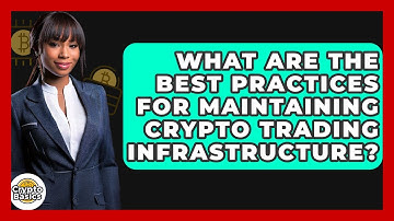 What Are The Best Practices For Maintaining Crypto Trading Infrastructure? - CryptoBasics360.com