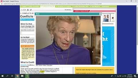 Glencoe Health & Teen Health: Virtual Access Support