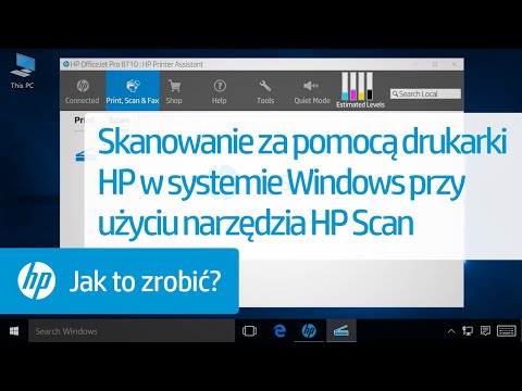 Skanowanie za pomocą drukarki HP w systemie Windows przy użyciu narzędzia HP Scan | @HPSupport