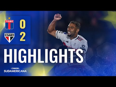 TIGRE vs. SÃO PAULO | HIGHLIGHTS | CONMEBOL SUDAMERICANA 2023