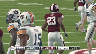 NCAA Football 19 NCAA Football 14 2018 2019 Rosters Gameplay Auburn Tigers @ Mississippi State Bulld