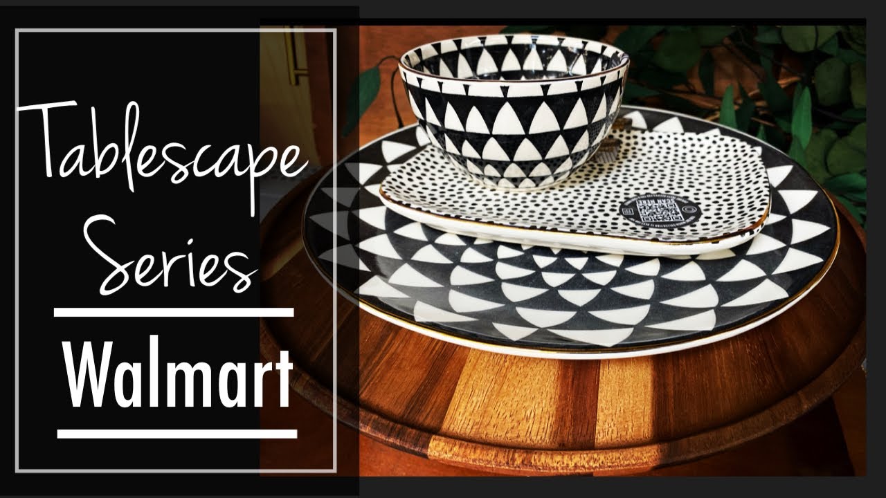 TABLESCAPE SERIES at WALMART Decorate with me Dining Room Decor
