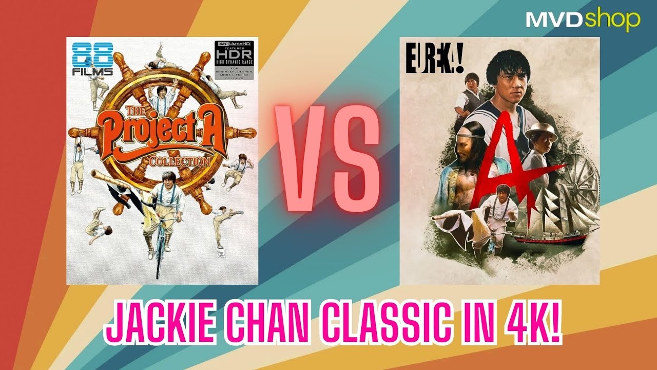 The Project A 4K Collection 88 Films Comparison. #jackiechan #sammohung ...