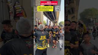 Pak Tua Pimpin Anak Muda ikut Road To Sumsel bhayangkara run 2026 #shortvideo #shorts