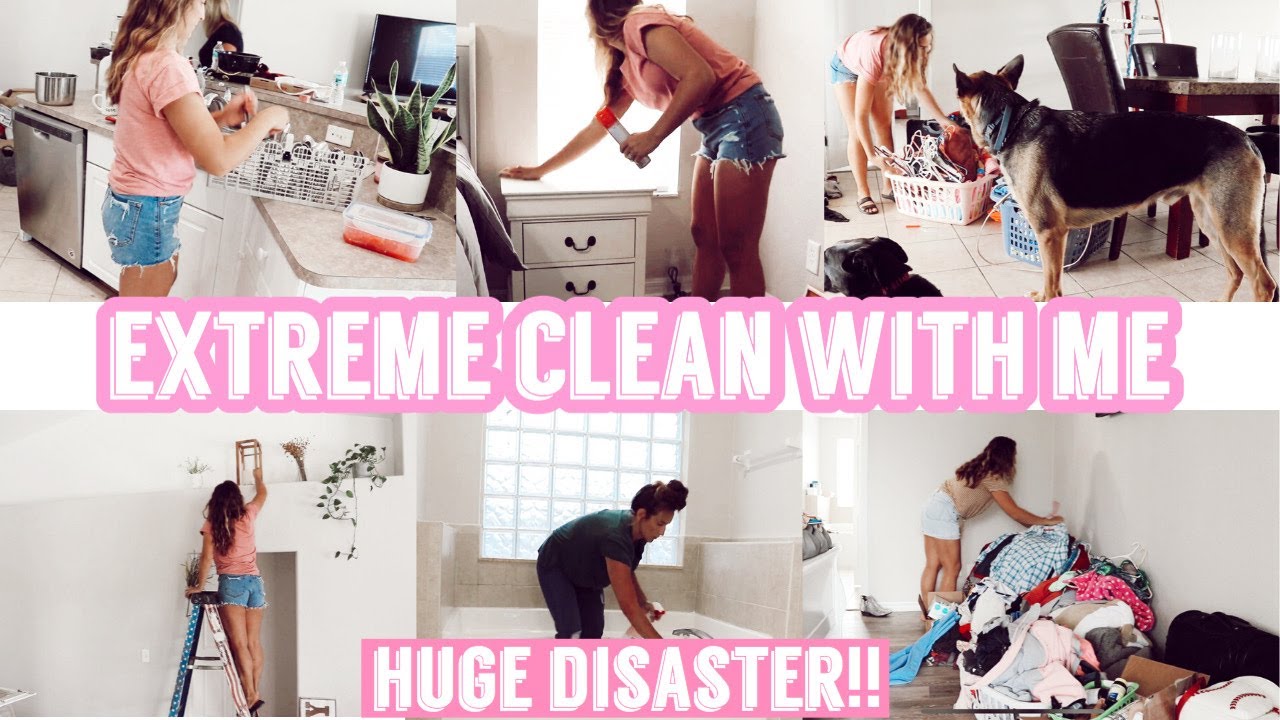 EXTREME CLEAN WITH ME : ULTIMATE CLEANING MOTIVATION : ORGANIZE AND ...