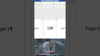 If you can't delete that page in ms word, do this! 😱 #msword #office #document