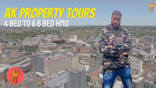 Converting a 4 Bed Into a 6 Bed HMO - Part 1 #AKPropertyTours| ft Romero @Brighter Investments