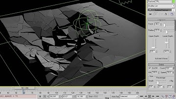Procedural Surface Collapse Rig HD - Thinking Particles