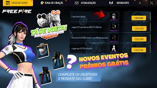 MELHOR EVENTO!! PEGUE A BARBINHA, SKIN DA COPA GRÁTIS, ANGELICAL 2 EM 1 E 9° ANIVERSÁRIO - FREE FIRE