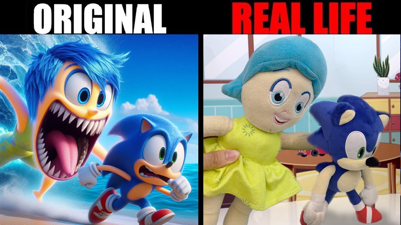 Joy Is Chasing Sonic Best Tiktoks Of Shin Sonic Original Vs Real 