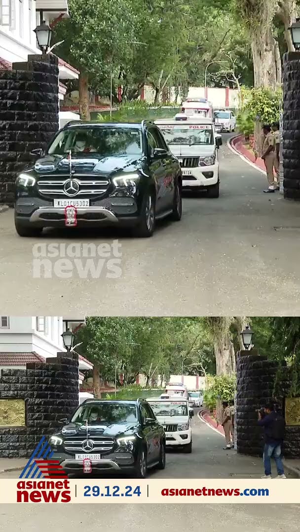 ആരിഫ് മുഹമ്മദ് ഖാൻ രാജ്ഭവനിൽ നിന്ന് പുറപ്പെട്ടു; മുഖ്യമന്ത്രിയും മന്ത്രിമാരും കാണാൻ വന്നില്ല