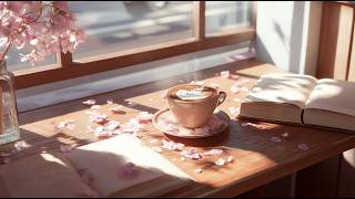 Sunny Spring Cafe Morning ☀️ Soft Jazz with Coffee & Calm Focus Vibes