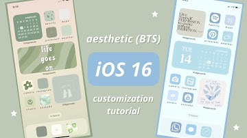 Hoe je je telefoon schattig en esthetisch maakt | iPhone iOS 16 aanpassingshandleiding voor het s...
