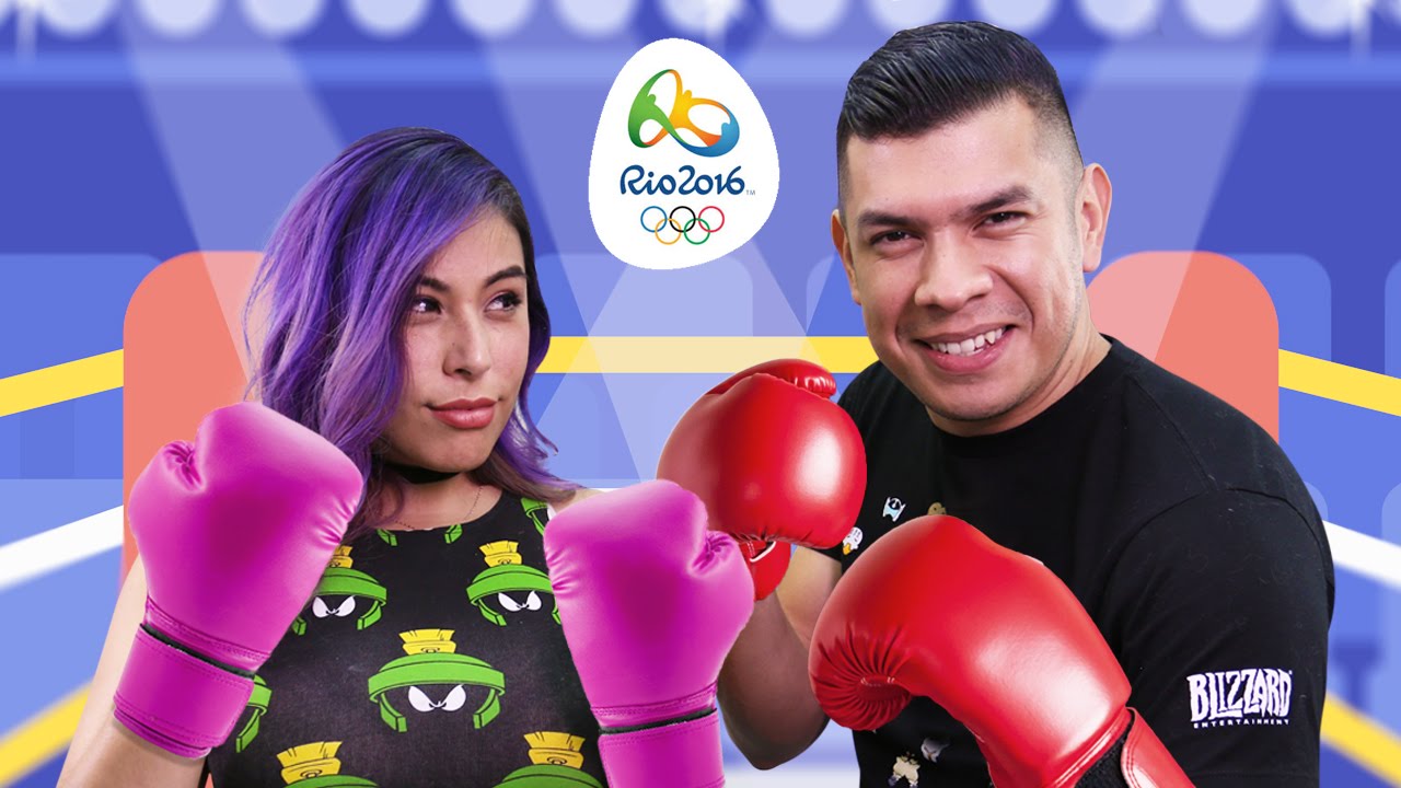 CLOSE OLYMPIC GAMES! Husband vs Wife - Mario & Sonic Rio Olympics 2016