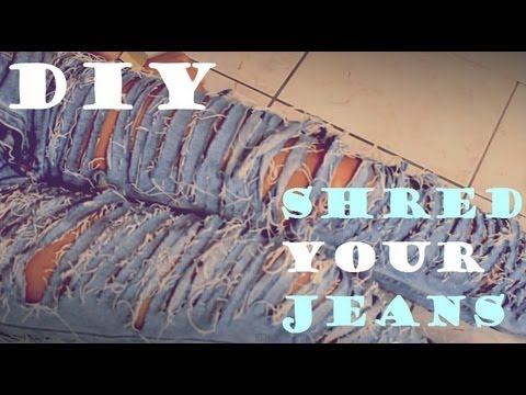 shred jeans