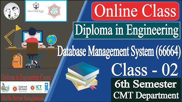 Database Management System (66664) Class 02 | 6th CMT Department | Skills Portal Bangladesh