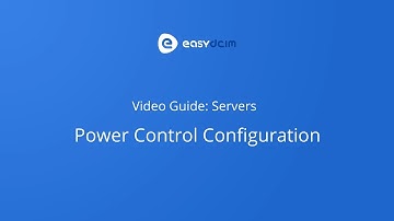 EasyDCIM Video Guide: Servers - Power Control Configuration