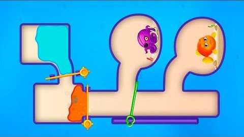 Save The Fish | Fish game | Fish Android Gameplay #01 | best mobile puzzle game 2025 | pull the pin