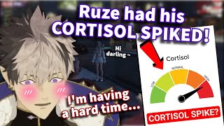 Crimzon Ruze had a SPIKE on his CORTISOL LEVELS after a baddie FLIRTED with HIM! 【#DISTRICTV】