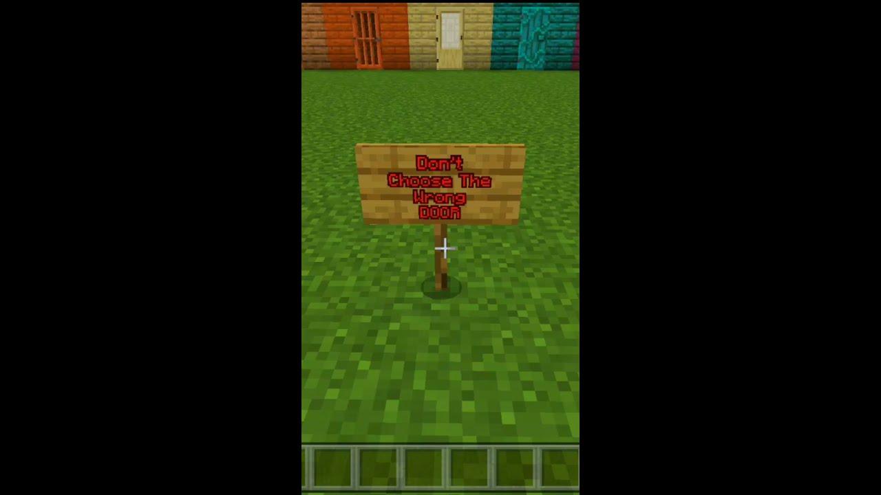 Minecraft But Don’t Choose the Wrong Door | Daosao Gamers 