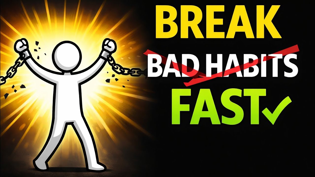 Break Bad Habits FAST | 20 Powerful Habits to Quit Any Addiction