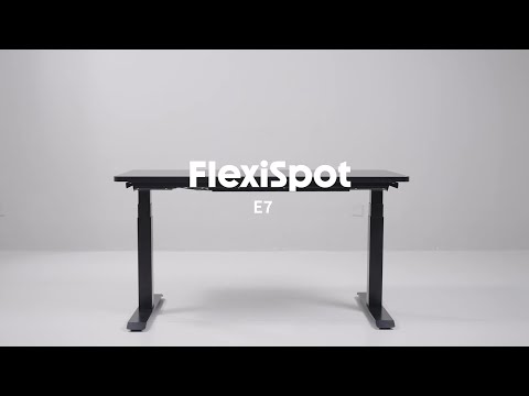 FlexiSpot】電動昇降デスクE7ーー小柄な方にもあうデスク - YouTube