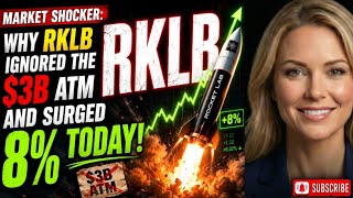 Market Shocker: Why RKLB Ignored the $3B ATM and Surged 8% Today! RKLB STOCK ANALYSIS PODCAST TODAY