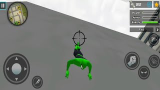 Flying Spider Rope Superhero - Spider Rope Hero: Ninja Gangster Crime Vegas City | Android GamePlay screenshot 3