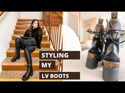 Credit Tips  Fashion + beauty, Lv boots, Fashion