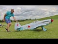 YAKOVLEV YAK-3 - 1:3.2 SCALE SCRATCH BUILT RC - 3W MOTOREN 150cc TWIN - MIKE AT NLMFC - 2021