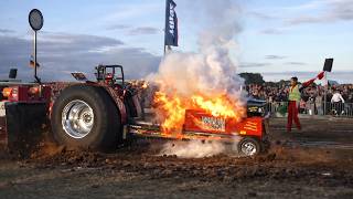 🔥 Explosions, Fires, and Wild Rides: The Thrills and Spills of Tractor Pulling 2022 by EUSM