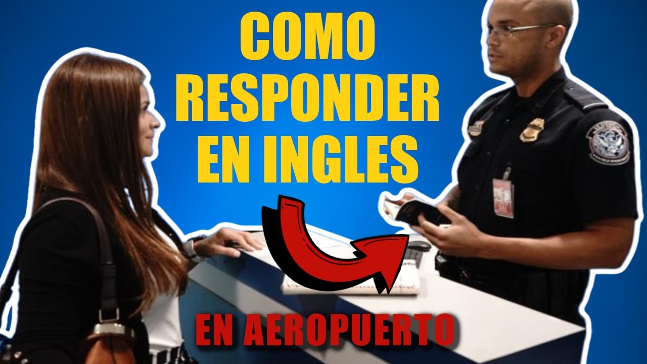 INGLÉS para MIGRACIÓN ✈ ¡Frases UTILES en el Aeropuerto! 👌